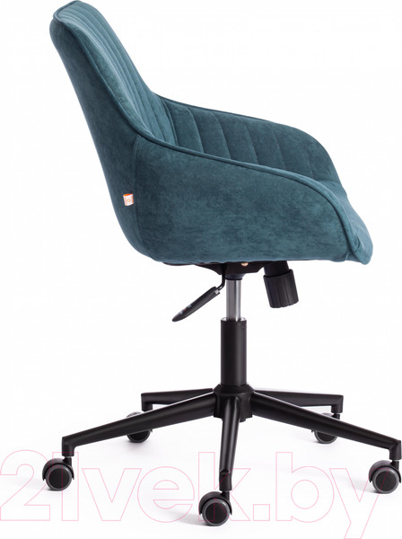 Изображение товара Кресло офисное Tetchair Dublin велюр Clermon (малахит 089)
