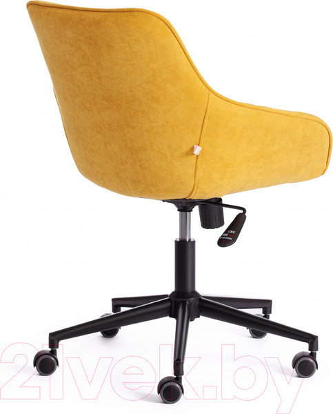Изображение товара Кресло офисное Tetchair Dublin велюр Clermon (горчичный 170)