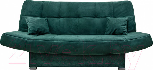 Изображение товара Диван МягкийСтиль Филипс 140x200 (Fellini 11 зеленый)