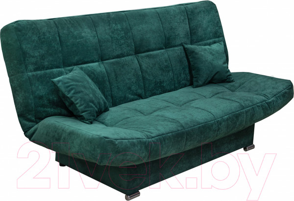 Изображение товара Диван МягкийСтиль Филипс 140x200 (Fellini 11 зеленый)