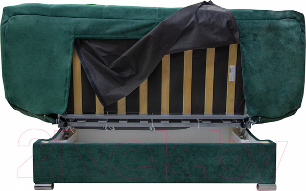 Изображение товара Диван МягкийСтиль Филипс 140x200 (Fellini 11 зеленый)