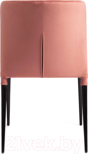 Изображение товара Стул Tetchair Alvor (коралловый Barkhat 15/черный)