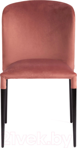 Изображение товара Стул Tetchair Alvor (коралловый Barkhat 15/черный)