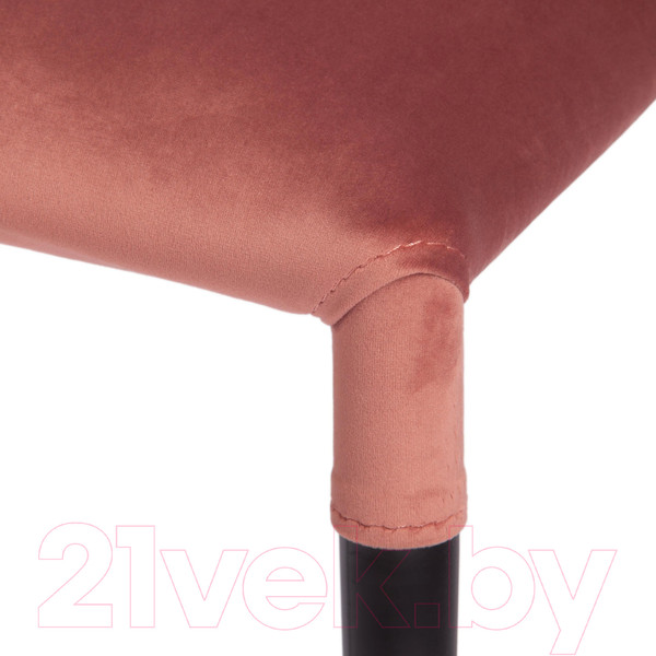 Изображение товара Стул Tetchair Alvor (коралловый Barkhat 15/черный)