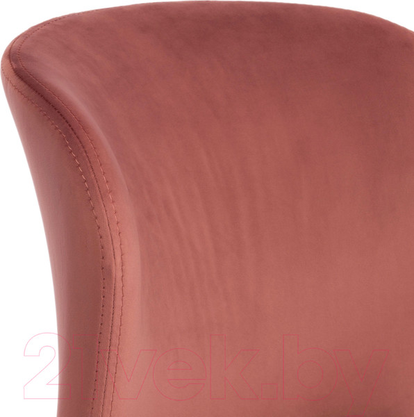 Изображение товара Стул Tetchair Alvor (коралловый Barkhat 15/черный)