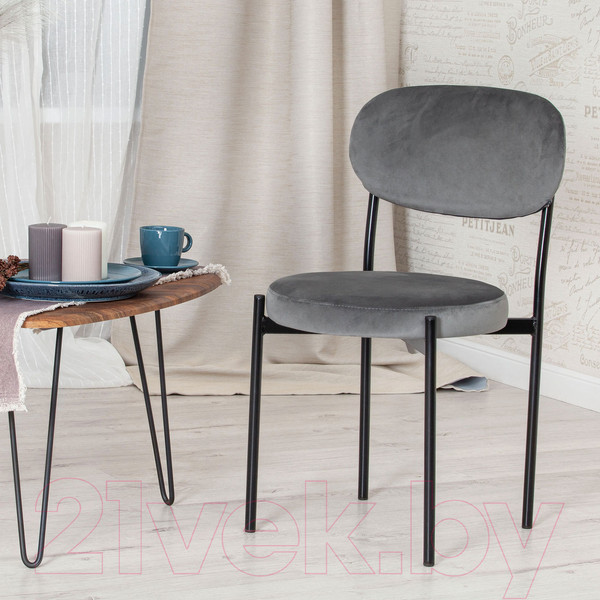 Изображение товара Стул Tetchair Revo ткань/металл (серый Barkhat 26/черный)