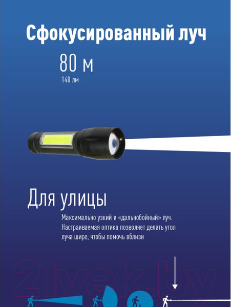 Изображение товара Фонарь Космос KocAc1011Lith