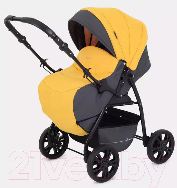 Изображение товара Детская универсальная коляска Rant Basic Riva 2 в 1 / PW 01 (желтый)