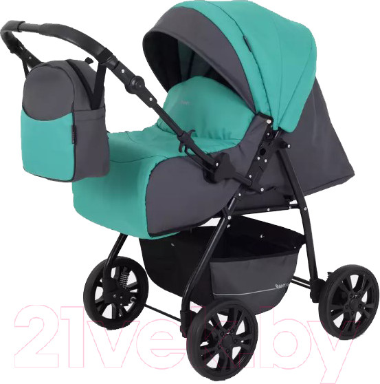 Изображение товара Детская универсальная коляска Rant Basic Riva 2 в 1 / PW 02 (зеленый)