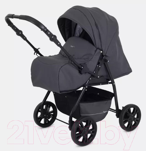 Изображение товара Детская универсальная коляска Rant Basic Riva 2 в 1 / PW 03 (графит)