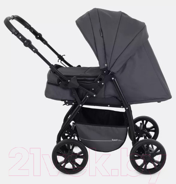 Изображение товара Детская универсальная коляска Rant Basic Riva 2 в 1 / PW 03 (графит)