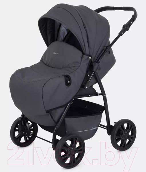 Изображение товара Детская универсальная коляска Rant Basic Riva 2 в 1 / PW 03 (графит)