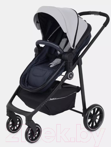 Изображение товара Детская универсальная коляска Rant Basic Azure 2 в 1 / RA157 (серый)
