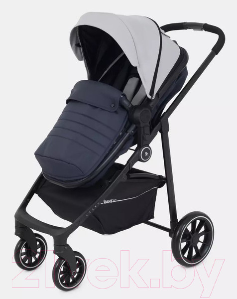 Изображение товара Детская универсальная коляска Rant Basic Azure 2 в 1 / RA157 (серый)