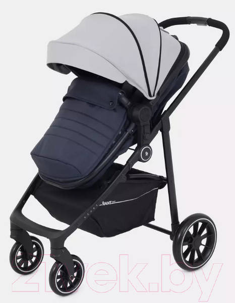 Изображение товара Детская универсальная коляска Rant Basic Azure 2 в 1 / RA157 (серый)