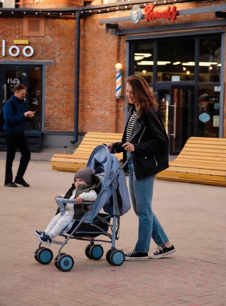 Изображение товара Детская прогулочная коляска Rant Basic Tango / RA352 (Pacific blue)