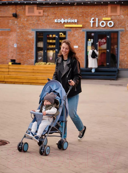 Изображение товара Детская прогулочная коляска Rant Basic Tango / RA352 (Pacific blue)