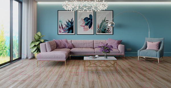 Изображение товара Ламинат Kastamonu Floorpan Ultramarine Дуб Харт ULT34CV-FP1005