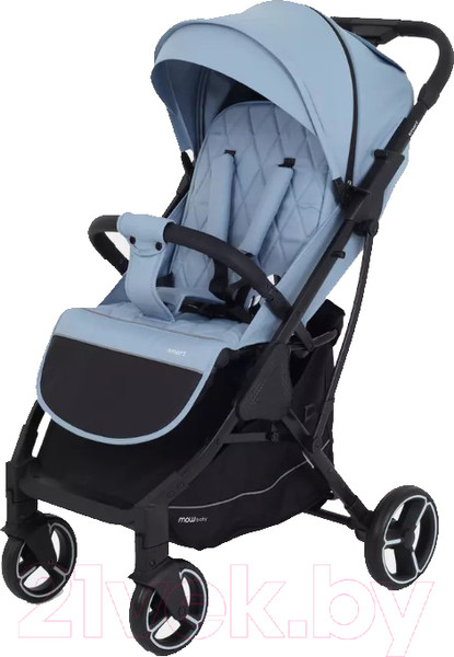 Изображение товара Детская прогулочная коляска MOWbaby Smart 2023 / MB101 (Blue)