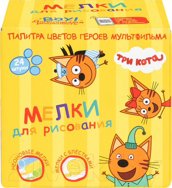 Изображение товара Набор мела канцелярского Dream Makers Мелки для рисования / MLB24TK