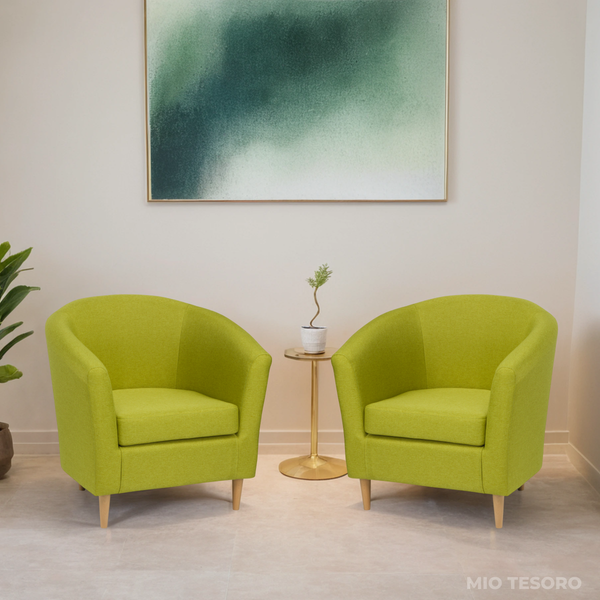 Изображение товара Кресло мягкое Mio Tesoro Тунне (лайм)