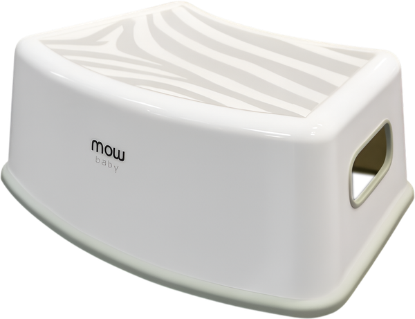 Изображение товара Табурет-подставка MOWbaby Cube / MB183900 (белый/оливковый)