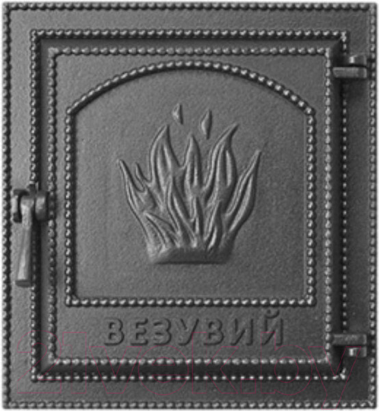 Изображение товара Дверца печная Везувий 211 (неокрашенная, без стекла)