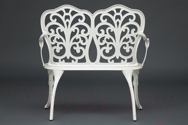 Изображение товара Скамья садовая Tetchair Secret De Maison Symphonie (белый)