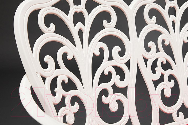 Изображение товара Скамья садовая Tetchair Secret De Maison Symphonie (белый)