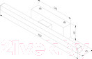Изображение товара Бра Elektrostandard Rino / 40121/LED (черный)