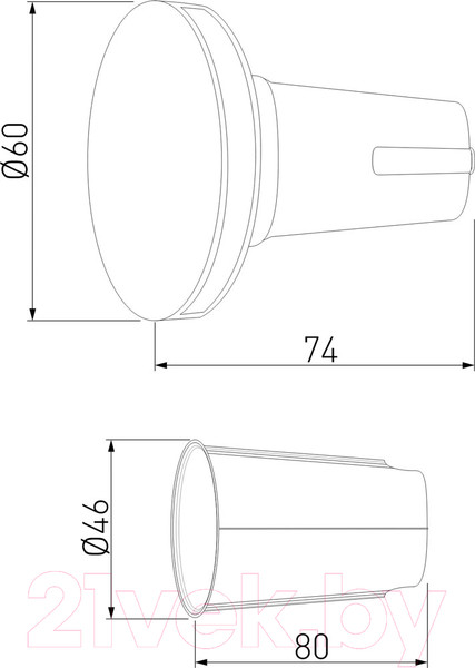 Изображение товара Точечный светильник Elektrostandard MRL LED 1119 (белый)