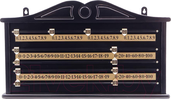 Изображение товара Доска счетная для бильярда Weekend 72.002.52.5 (черный)