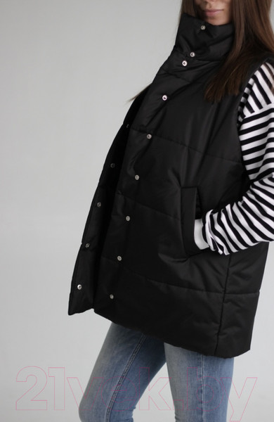 Изображение товара Жилет утепленный MT.Style 75 L-XL (черный)