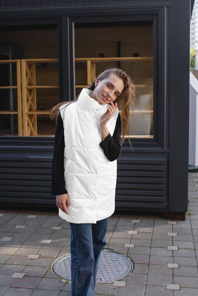 Изображение товара Жилет утепленный MT.Style 75 ХS (белый)