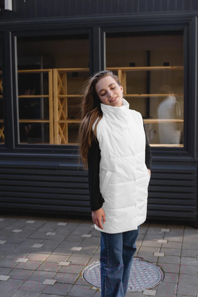 Изображение товара Жилет утепленный MT.Style 75 ХS (белый)