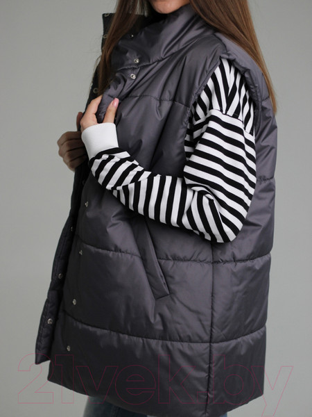 Изображение товара Жилет утепленный MT.Style 75 2ХL-3ХL (графит)