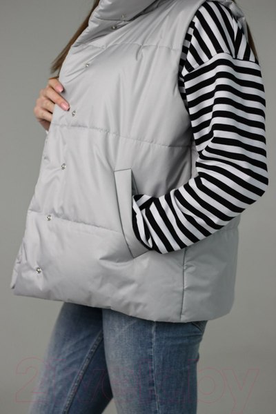 Изображение товара Жилет утепленный MT.Style 65 4ХL-5ХL (серый)