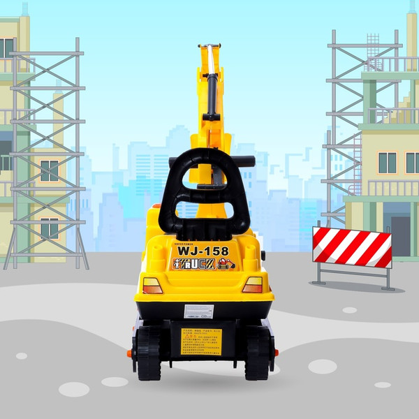 Изображение товара Автомобиль игрушечный Sima-Land Экскаватор / 7163359 (желтый)