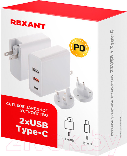Изображение товара Адаптер питания сетевой Rexant 18-2214