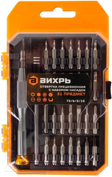 Изображение товара Набор отверток Вихрь 73/6/2/15
