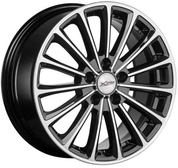Изображение товара Литой диск X'trike X-136 Geely Coolray 17x7" 5x114.3мм DIA 54.1мм ET 50мм BK/FP