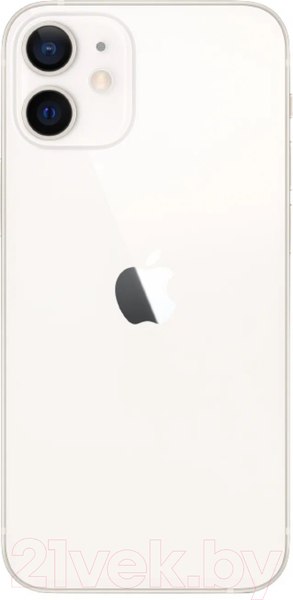 Изображение товара Смартфон восстановленный Apple iPhone 12 mini 64GB Flip Грейд A (белый)