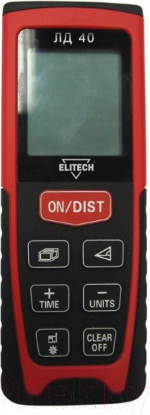 Изображение товара Лазерный дальномер Elitech ЛД 40К