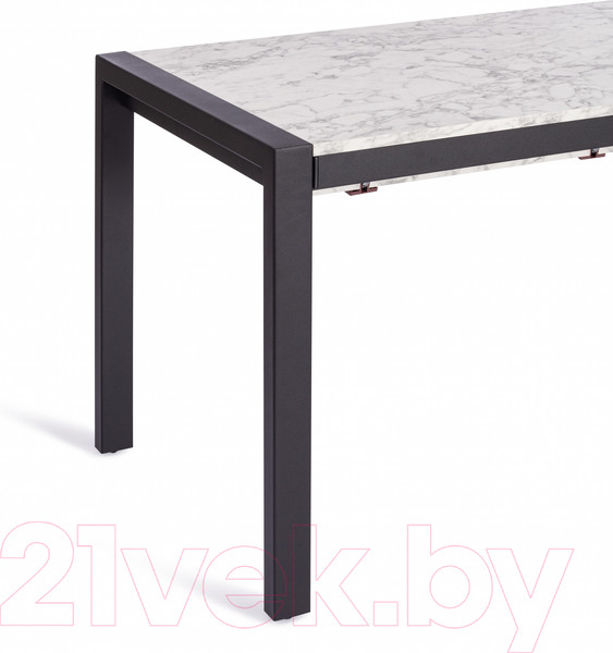 Изображение товара Обеденный стол Tetchair Svan (мрамор/черный)