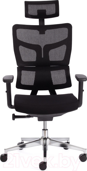 Изображение товара Кресло офисное Tetchair MESH-11HR ткань/сетка (черный)