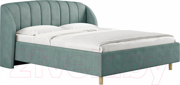 Изображение товара Каркас кровати Сонум Valencia 160x200 (замша мятный)