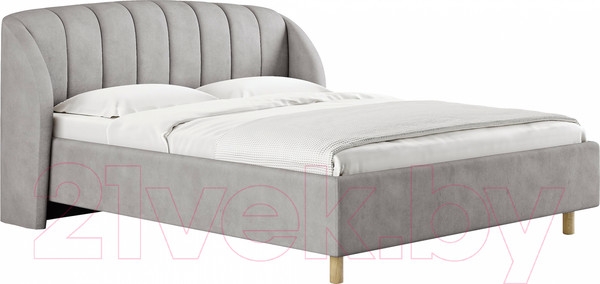 Изображение товара Каркас кровати Сонум Valencia 160x200 (замша серый)