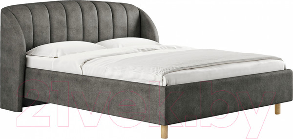 Изображение товара Каркас кровати Сонум Valencia 160x200 (фултон графит)