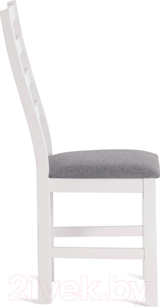 Изображение товара Стул Tetchair Rosario (белый/ткань темно-серый)