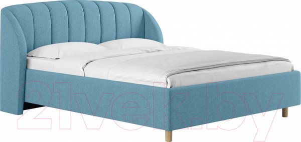 Изображение товара Каркас кровати Сонум Valencia 160x200 (рогожка голубой)